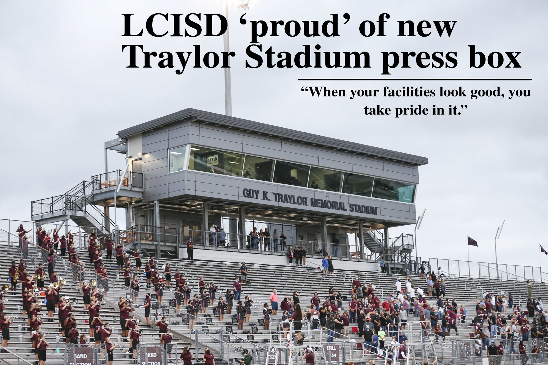New press box